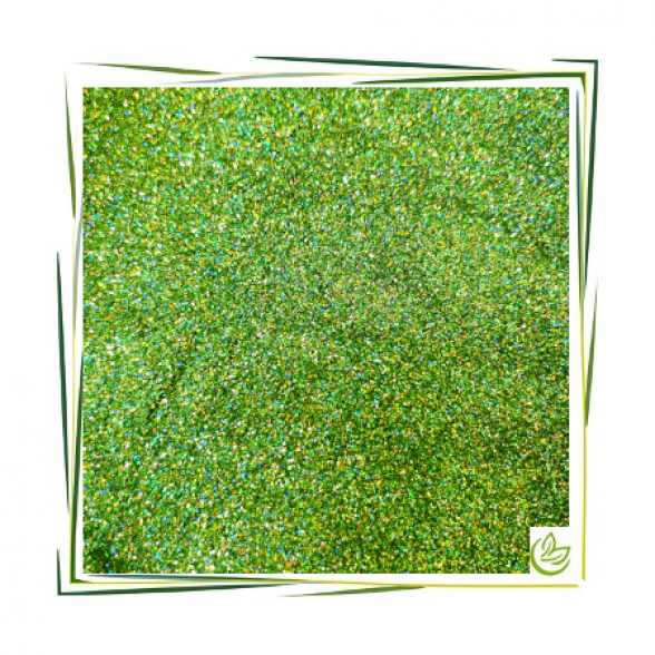 Glitter Laser Apple Green 250 g